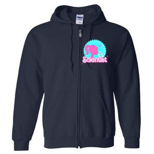 Scientist Lab Week Girl Tech Full Zip Hoodie