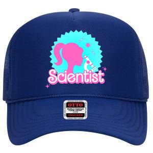 Scientist Lab Week Girl Tech High Crown Mesh Back Trucker Hat