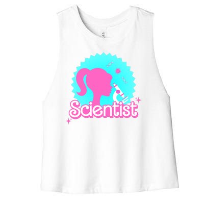 Scientist Lab Week Girl Tech Women's Racerback Cropped Tank