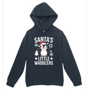 SantaS Little Waddlers Penguin Christmas Gift Urban Pullover Hoodie