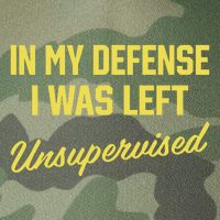 Steve Lehto Wearing In My Defense I Was Left Unsupervised Legacy Tie Dye Trucker Hat