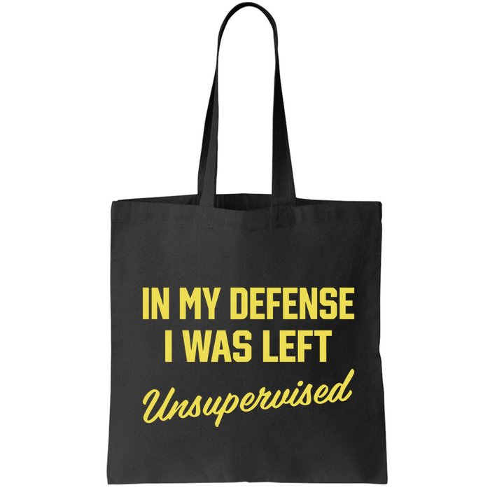 Steve Lehto Wearing In My Defense I Was Left Unsupervised Bag