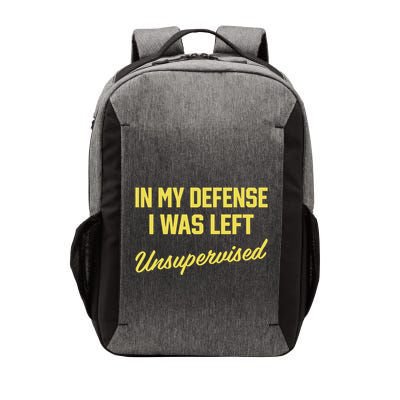 Steve Lehto Wearing In My Defense I Was Left Unsupervised Vector Backpack