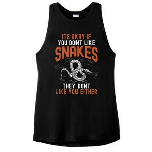 Snake Lovers Women Men Men Boy Girl Herpetology Ladies PosiCharge Tri-Blend Wicking Tank