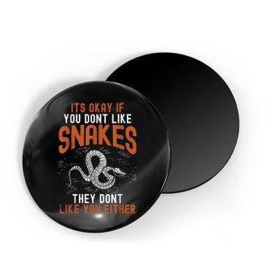 Snake Lovers Women Men Men Boy Girl Herpetology Magnet