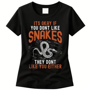 Snake Lovers Women Men Men Boy Girl Herpetology Women's T-Shirt