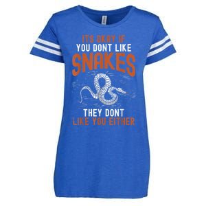 Snake Lovers Women Men Men Boy Girl Herpetology Enza Ladies Jersey Football T-Shirt