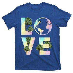 Save Love World Palm Trees Plant Day Tee Save The Plants Cute Gift T-Shirt