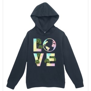 Save Love World Palm Trees Plant Day Tee Save The Plants Cute Gift Urban Pullover Hoodie