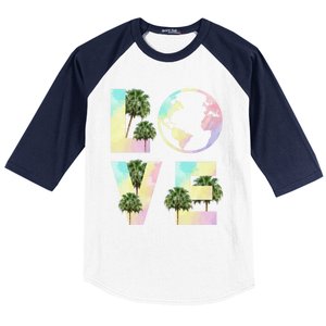 Save Love World Palm Trees Plant Day Tee Save The Plants Cute Gift Baseball Sleeve Shirt