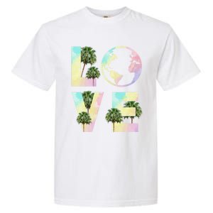 Save Love World Palm Trees Plant Day Tee Save The Plants Cute Gift Garment-Dyed Heavyweight T-Shirt