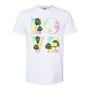 Save Love World Palm Trees Plant Day Tee Save The Plants Cute Gift Softstyle CVC T-Shirt