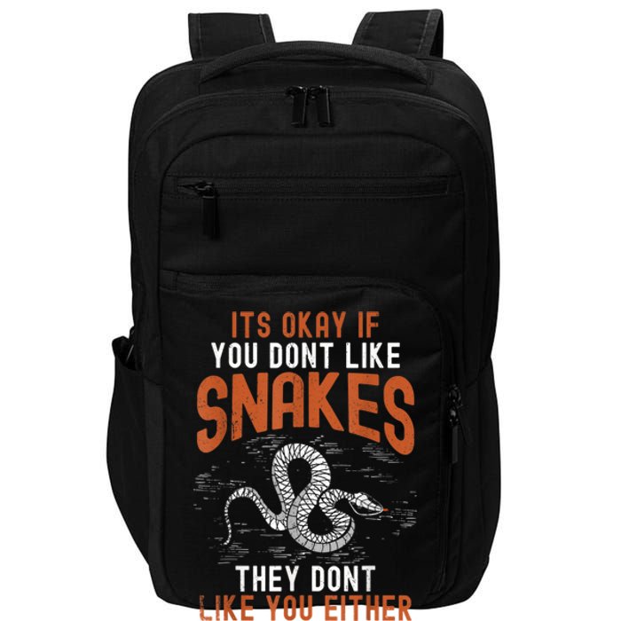 Snake Lovers Women Men Men Boy Girl Herpetology Impact Tech Backpack