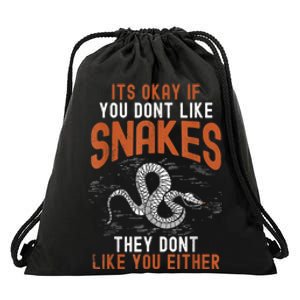 Snake Lovers Women Men Men Boy Girl Herpetology Drawstring Bag