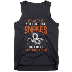 Snake Lovers Women Men Men Boy Girl Herpetology Tank Top