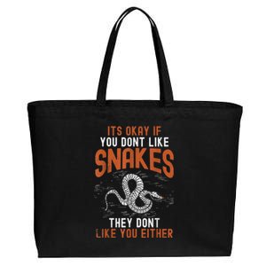 Snake Lovers Women Men Men Boy Girl Herpetology Cotton Canvas Jumbo Tote