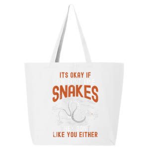 Snake Lovers Women Men Men Boy Girl Herpetology 25L Jumbo Tote