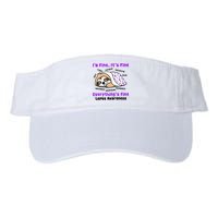 Sloth Lupus Warrior I'm Fine It's Fine Everything's Fine Invisible Illness Visor