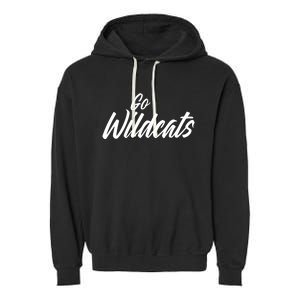 Spencer Linton Wearing Go Wildcats Garment-Dyed Fleece Hoodie