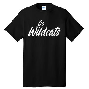 Spencer Linton Wearing Go Wildcats Tall T-Shirt