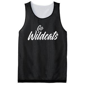 Spencer Linton Wearing Go Wildcats Mesh Reversible Basketball Jersey Tank