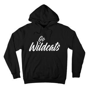 Spencer Linton Wearing Go Wildcats Tall Hoodie