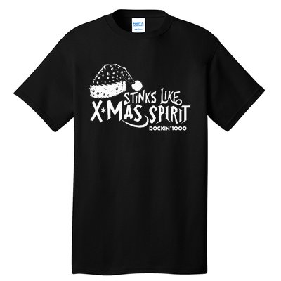 Stinks Like Xmas Spirit Rockin'1000  Tall T-Shirt