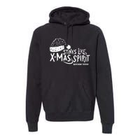 Stinks Like Xmas Spirit Rockin'1000  Premium Hoodie