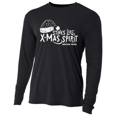 Stinks Like Xmas Spirit Rockin'1000  Cooling Performance Long Sleeve Crew