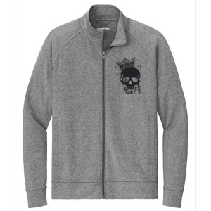 Skull Love You Stretch Full-Zip Cadet Jacket