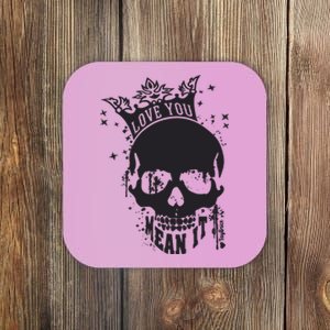 Skull Love You Coaster