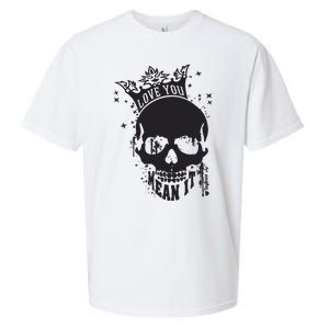 Skull Love You Sueded Cloud Jersey T-Shirt