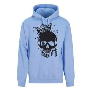 Skull Love You Unisex Surf Hoodie