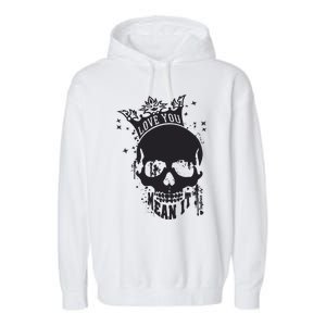 Skull Love You Garment-Dyed Fleece Hoodie