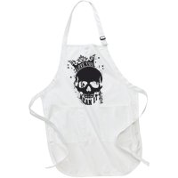 Skull Love You Full-Length Apron With Pockets