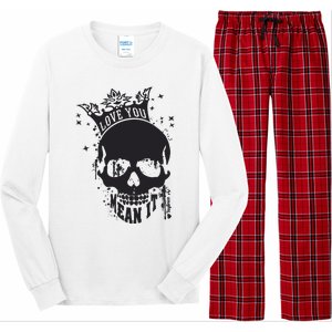 Skull Love You Long Sleeve Pajama Set