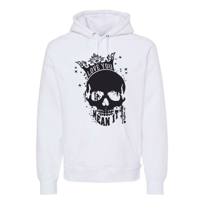 Skull Love You Premium Hoodie