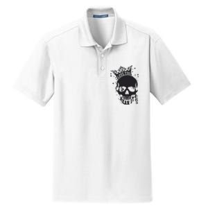 Skull Love You Dry Zone Grid Polo