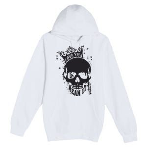 Skull Love You Premium Pullover Hoodie