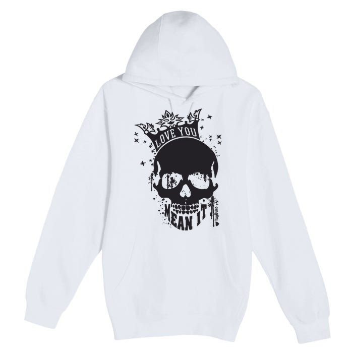 Skull Love You Premium Pullover Hoodie