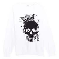 Skull Love You Premium Crewneck Sweatshirt