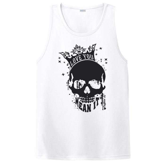 Skull Love You PosiCharge Competitor Tank