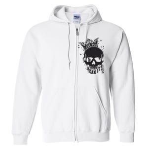 Skull Love You Full Zip Hoodie