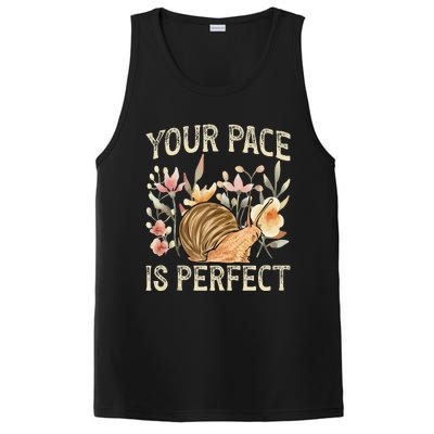 Snail Lover Your Pace Is Perfect Snail PosiCharge Competitor Tank