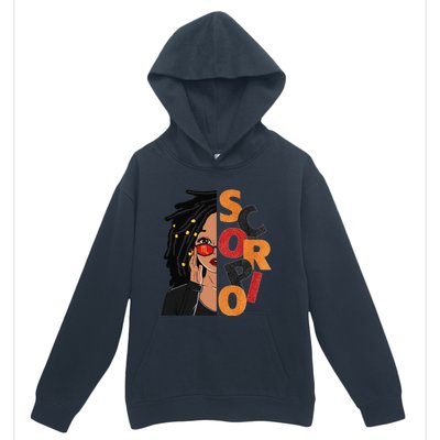 Scorpio Loc'd Zodiac Signs Birthday Black Woman Urban Pullover Hoodie