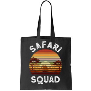 Safari Lovers Zoo Safari Squad Safari Birthday Tote Bag