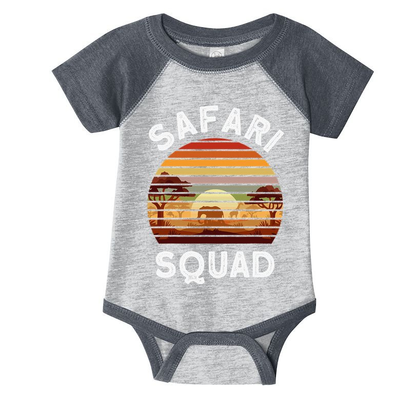 Safari Lovers Zoo Safari Squad Safari Birthday Infant Baby Jersey Bodysuit