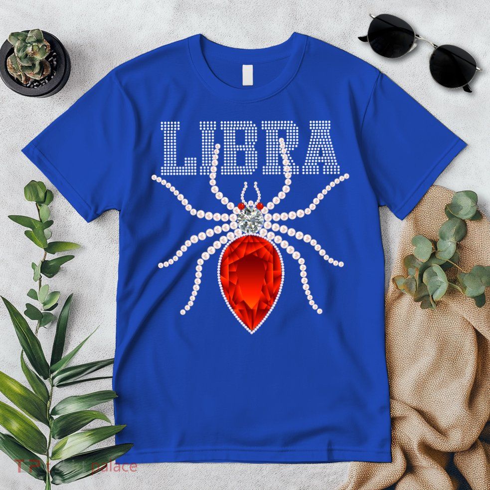 Spider Libra Zodiac Gift Premium T-Shirt