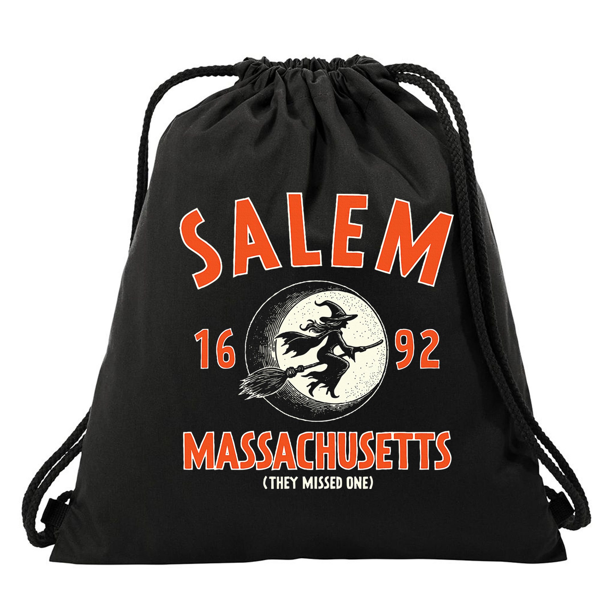 Salem Massachusetts 1692 They Missed One Witch Drawstring Bag