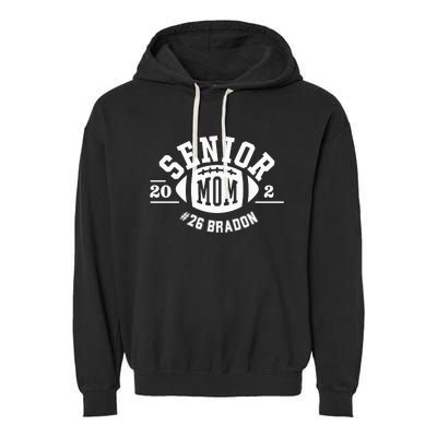 Senior Mom 2025 Garment-Dyed Fleece Hoodie